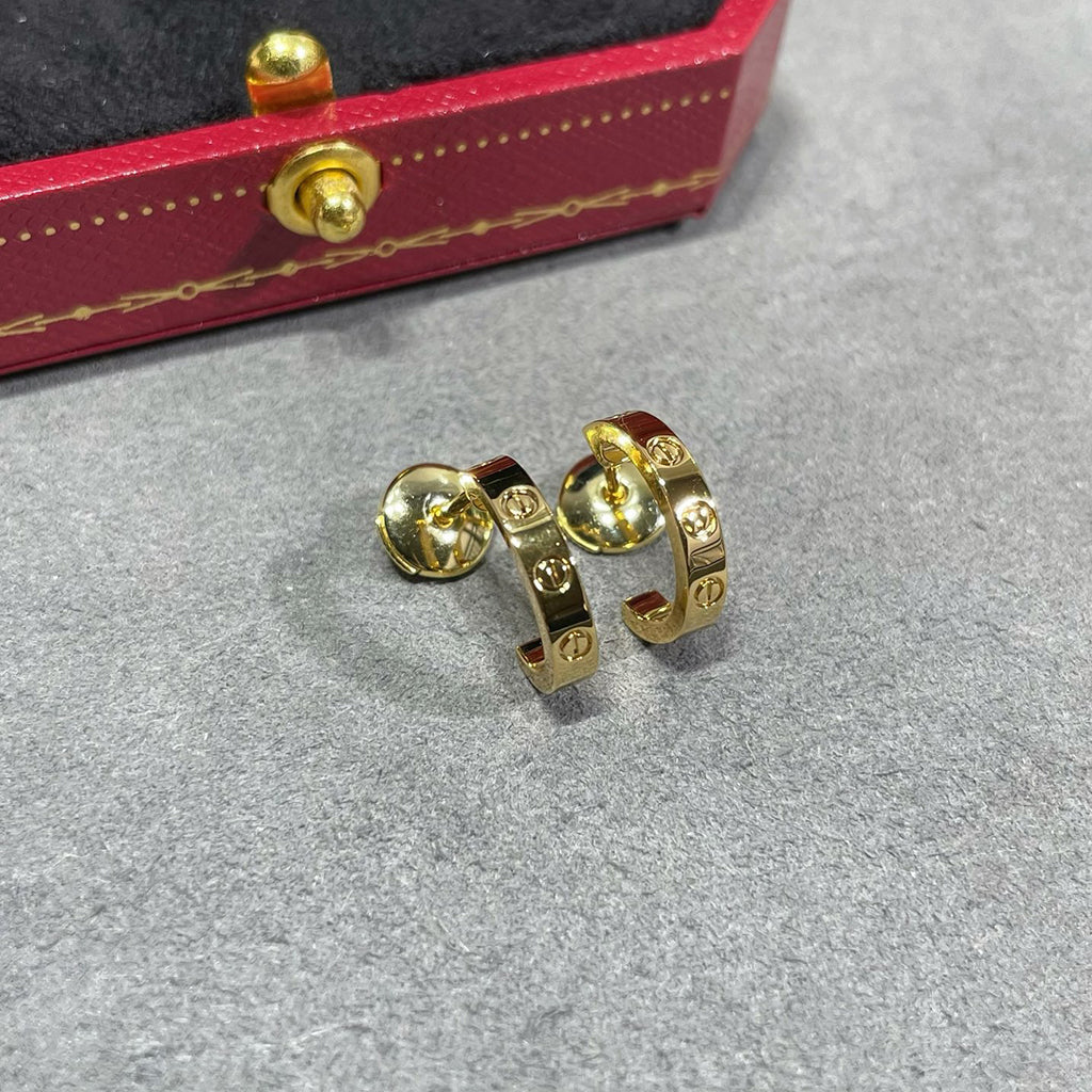 [Raffine]LOVE EARRINGS 2.65 MM NO DIAMOND SMALL