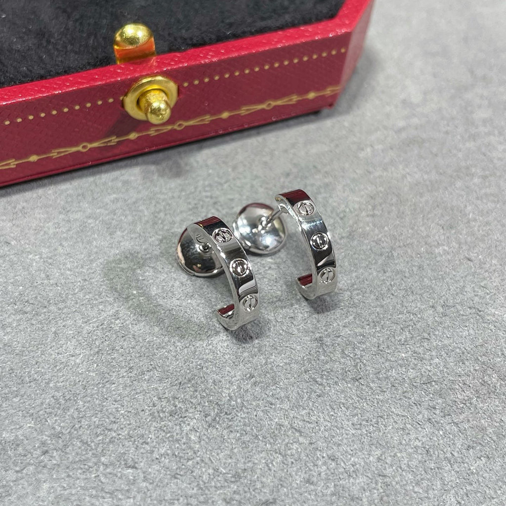 [Raffine]LOVE EARRINGS 2.65 MM NO DIAMOND SMALL