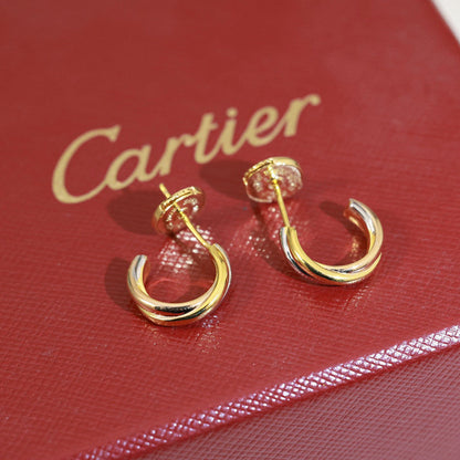 [Raffine]TRINITY ON DIAMOND MINI EARRINGS