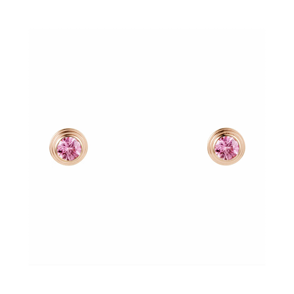 [Raffine]DAMOUR PING DIAMOND EARRINGS