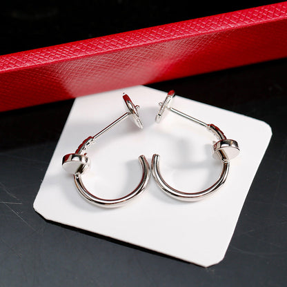 [Raffine]JUSTE NO DIAMOND SMALL EARRINGS