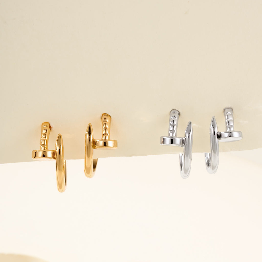 [Raffine]JUSTE NO DIAMOND MINI EARRINGS