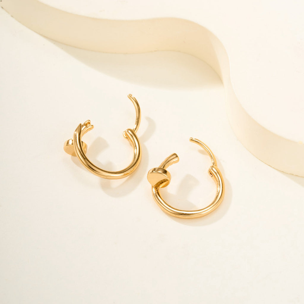 [Raffine]JUSTE NO DIAMOND MINI EARRINGS