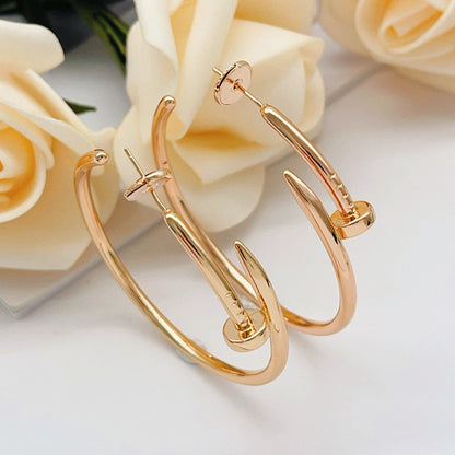 [Raffine]JUSTE NO DIAMOND LARGE EARRINGS