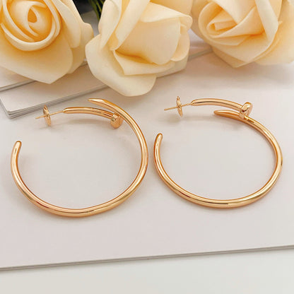 [Raffine]JUSTE NO DIAMOND LARGE EARRINGS