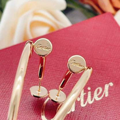 [Raffine]JUSTE NO DIAMOND LARGE EARRINGS