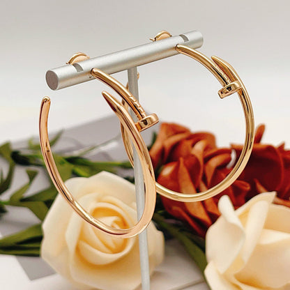 [Raffine]JUSTE NO DIAMOND LARGE EARRINGS