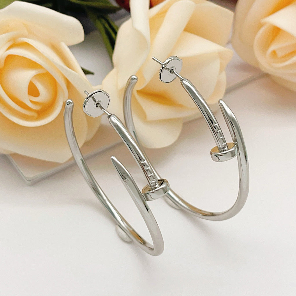 [Raffine]JUSTE NO DIAMOND LARGE EARRINGS