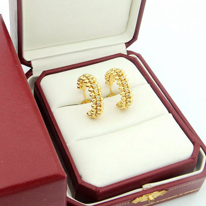 [Raffine]CLASH FULL DIAMOND MEDIUM EARRINGS