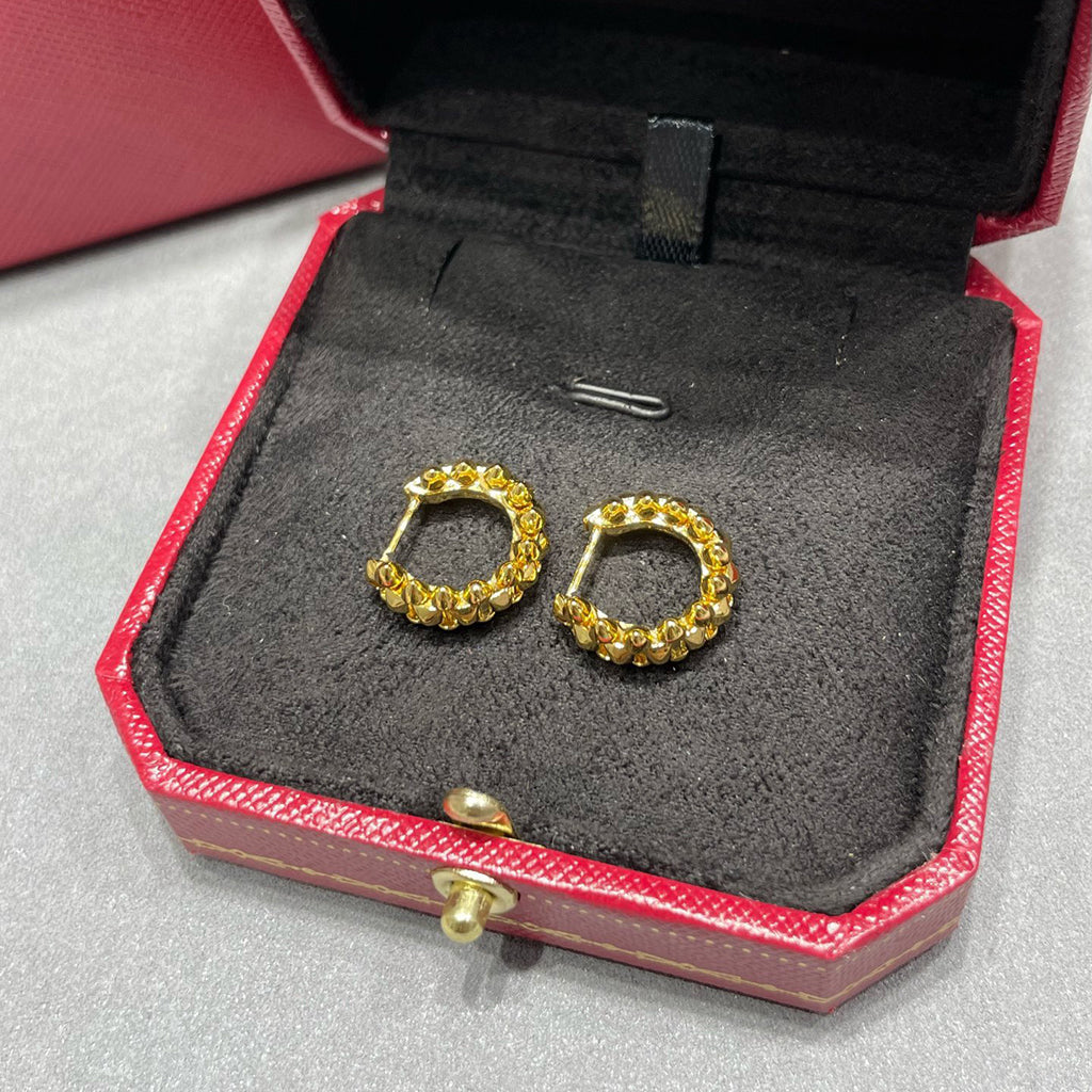 [Raffine]CLASH MINI HOOP EARRINGS