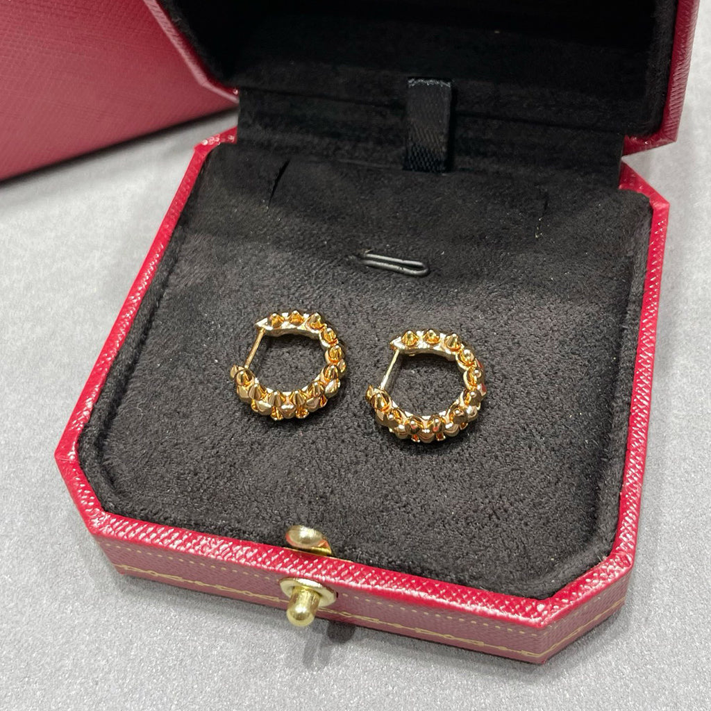 [Raffine]CLASH MINI HOOP EARRINGS
