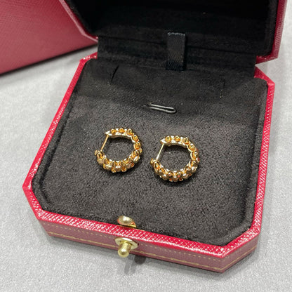 [Raffine]CLASH MINI HOOP EARRINGS