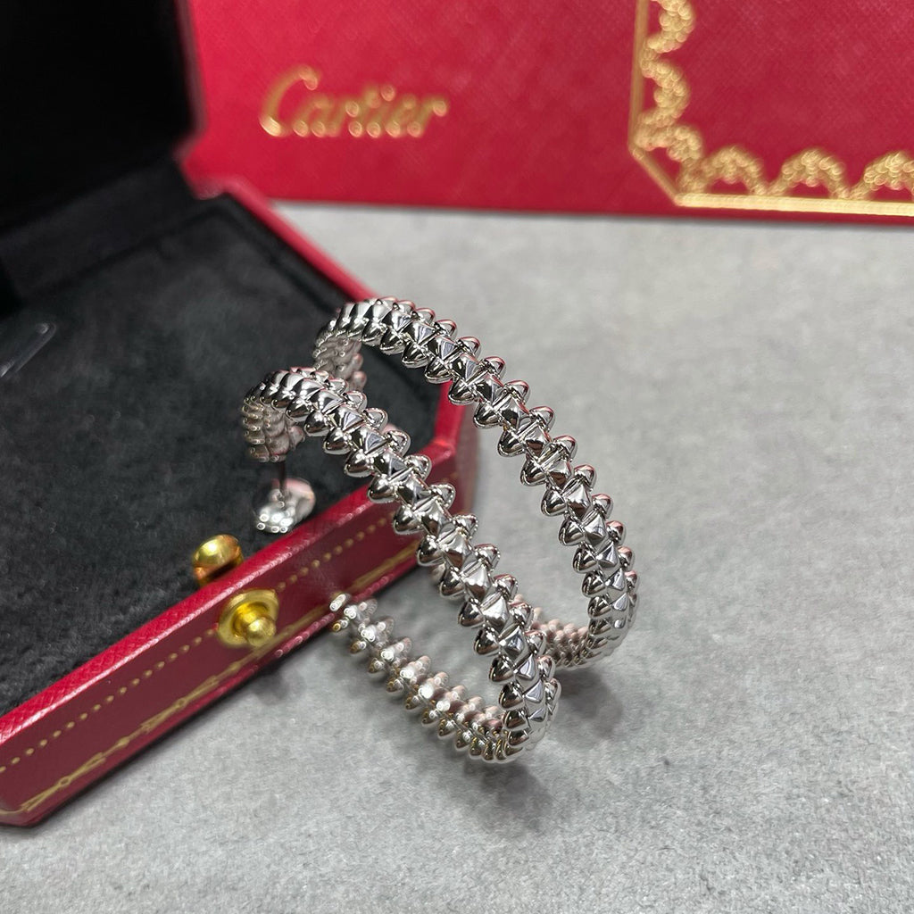 [Raffine]CLASH HOOP LARGE EARRINGS