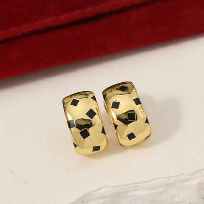 [Raffine]PANTHERE MINI  EARRINGS