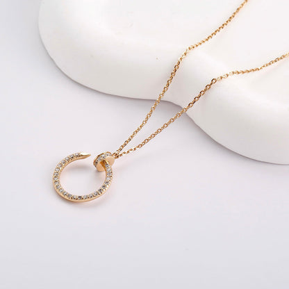 [Raffine]JUSTE NECKLACE FULL DIAMOND