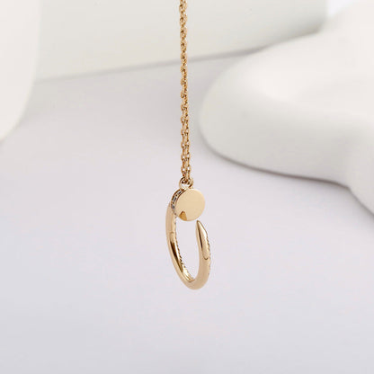 [Raffine]JUSTE NECKLACE FULL DIAMOND