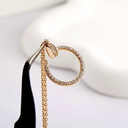 [Raffine]JUSTE NECKLACE FULL DIAMOND