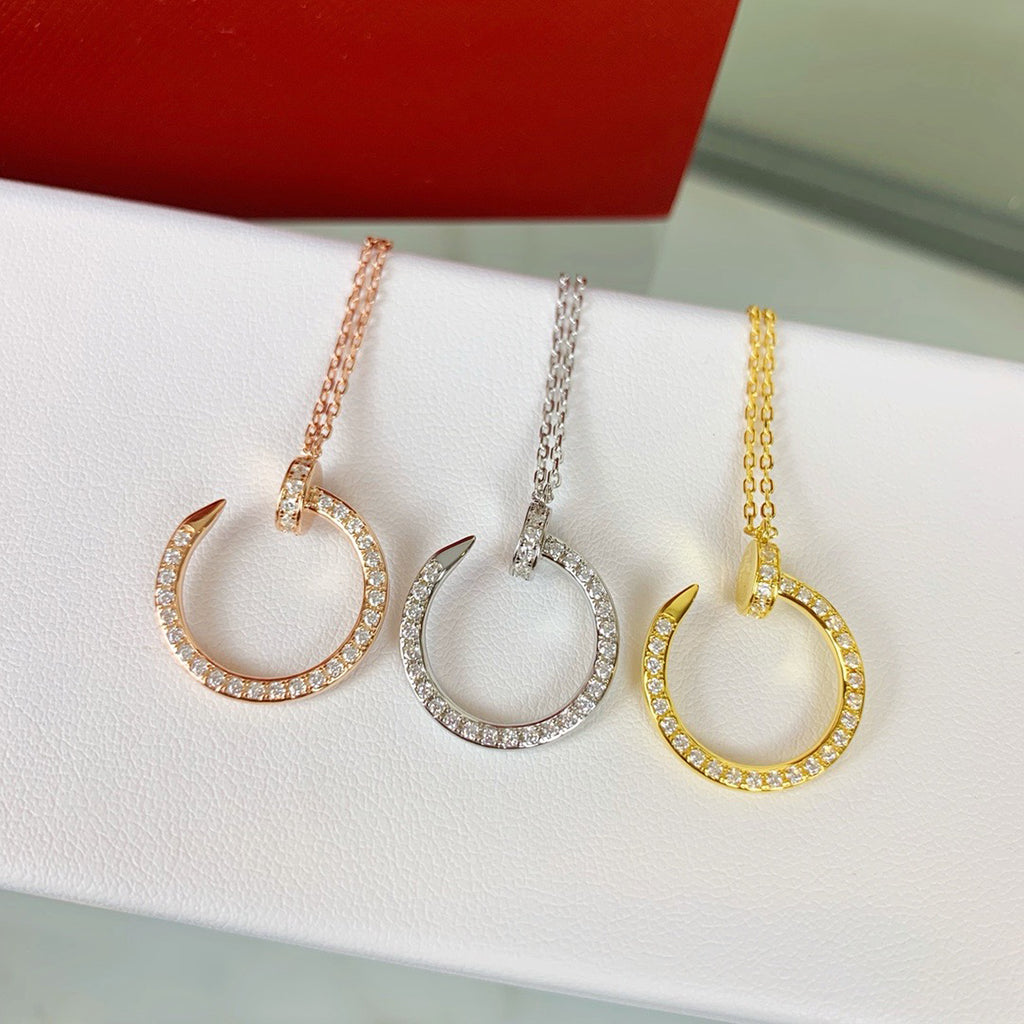 [Raffine]JUSTE NECKLACE FULL DIAMOND