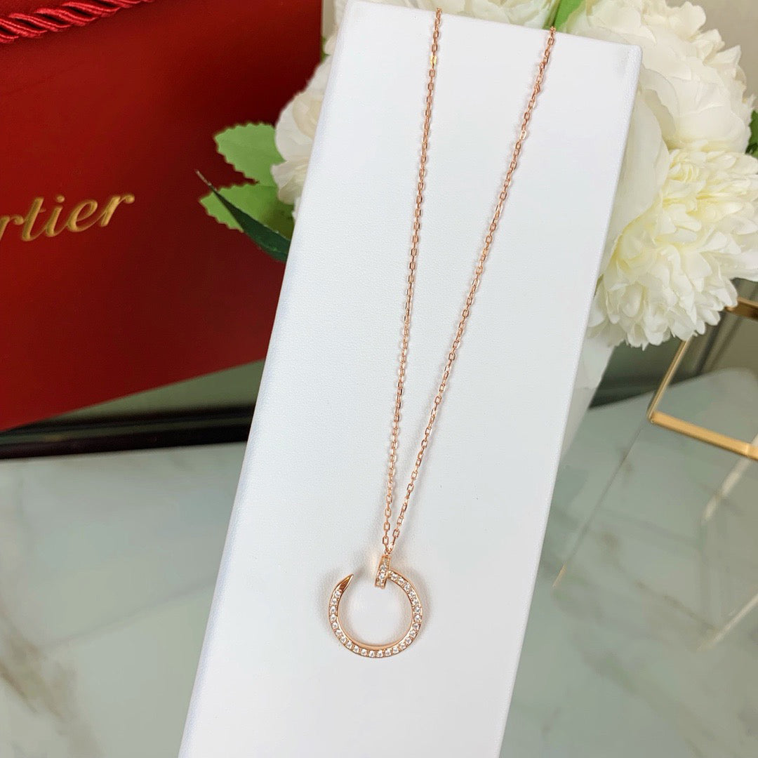[Raffine]JUSTE NECKLACE FULL DIAMOND