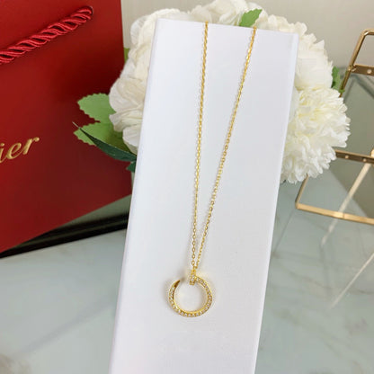 [Raffine]JUSTE NECKLACE FULL DIAMOND
