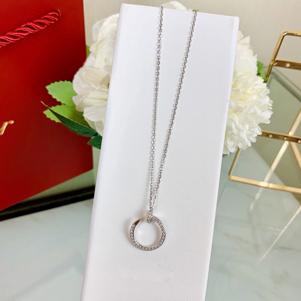 [Raffine]JUSTE NECKLACE FULL DIAMOND