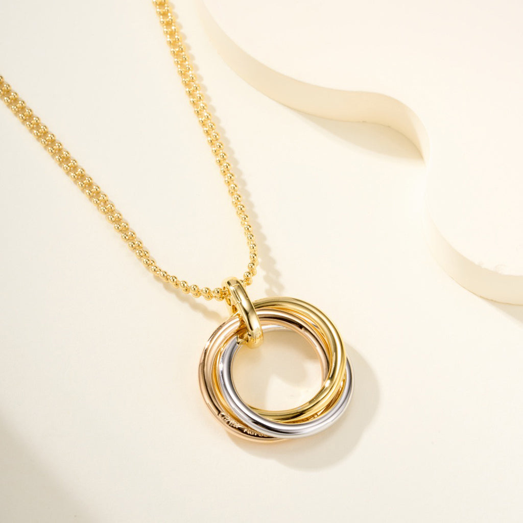[Raffine]TRINITY LARGE NECKLACE