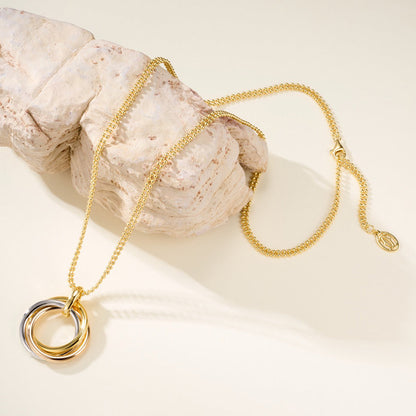 [Raffine]TRINITY LARGE NECKLACE