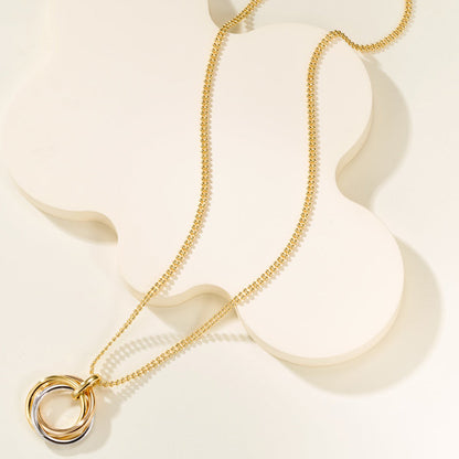 [Raffine]TRINITY LARGE NECKLACE
