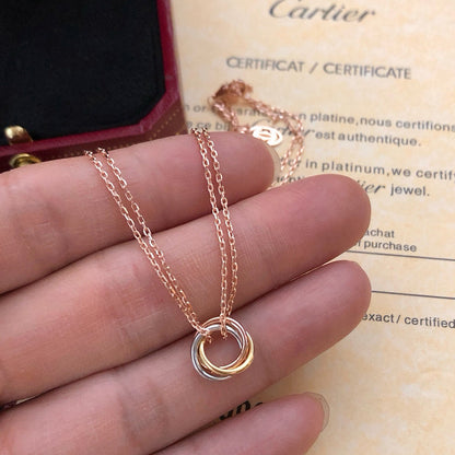 [Raffine]TRINITY MINI NECKLACE