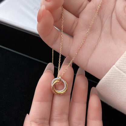 [Raffine]TRINITY SMALL NECKLACE