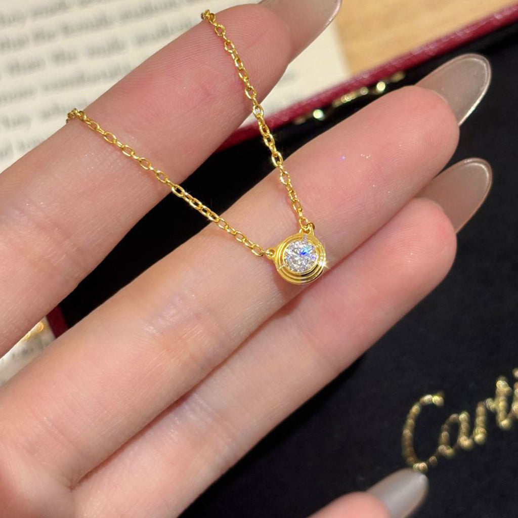 [Raffine]DAMOUR DIAMOND NECKLACE