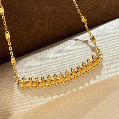 [Raffine]CLASH  SMALL FULL DIAMOND NECKLACE
