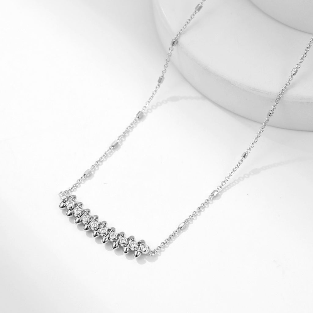 [Raffine]CLASH  MEDIUM DIAMOND NECKLACE