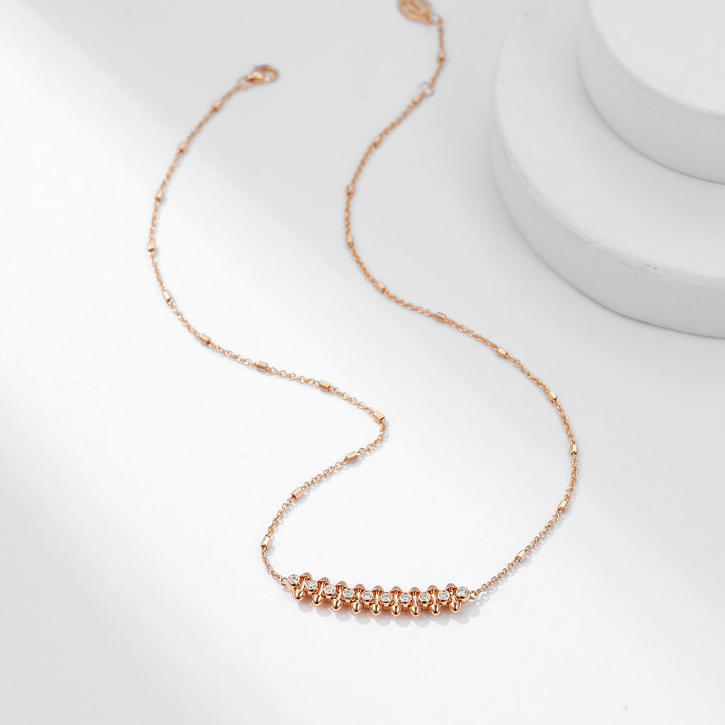 [Raffine]CLASH  MEDIUM DIAMOND NECKLACE