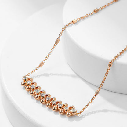 [Raffine]CLASH  MEDIUM DIAMOND NECKLACE