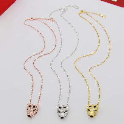 [Raffine]PANTHERE FULL DIAMOND NECKLACE