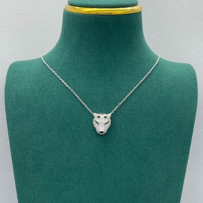 [Raffine]PANTHERE FULL DIAMOND NECKLACE
