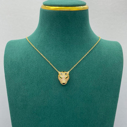 [Raffine]PANTHERE FULL DIAMOND NECKLACE