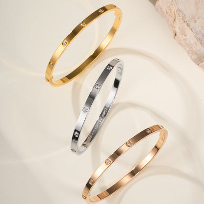 [Raffine]LOVE BRACELET 3.65MM 10 DIAMONDS