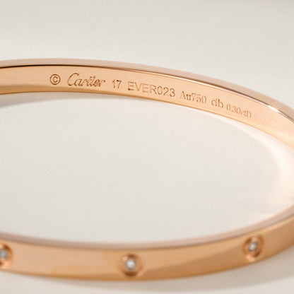 [Raffine]LOVE BRACELET 3.65MM 10 DIAMONDS