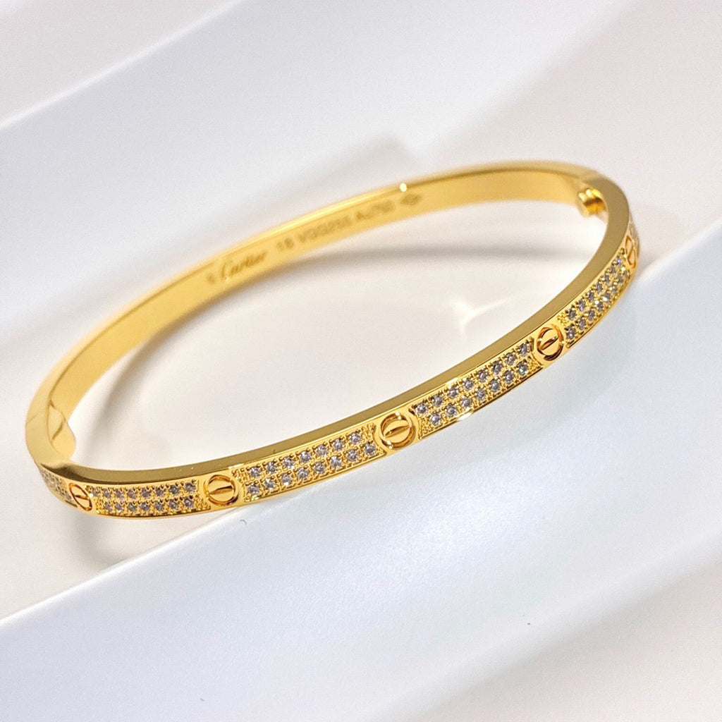[Raffine]LOVE BRACELET 3.65MM DIAMOND-PAVED