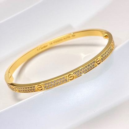 [Raffine]LOVE BRACELET 3.65MM DIAMOND-PAVED