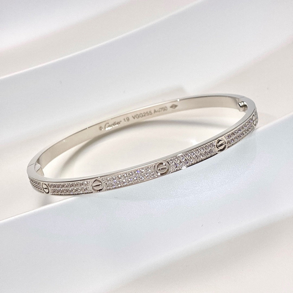 [Raffine]LOVE BRACELET 3.65MM DIAMOND-PAVED