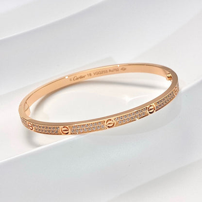 [Raffine]LOVE BRACELET 3.65MM DIAMOND-PAVED