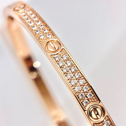 [Raffine]LOVE BRACELET 3.65MM DIAMOND-PAVED