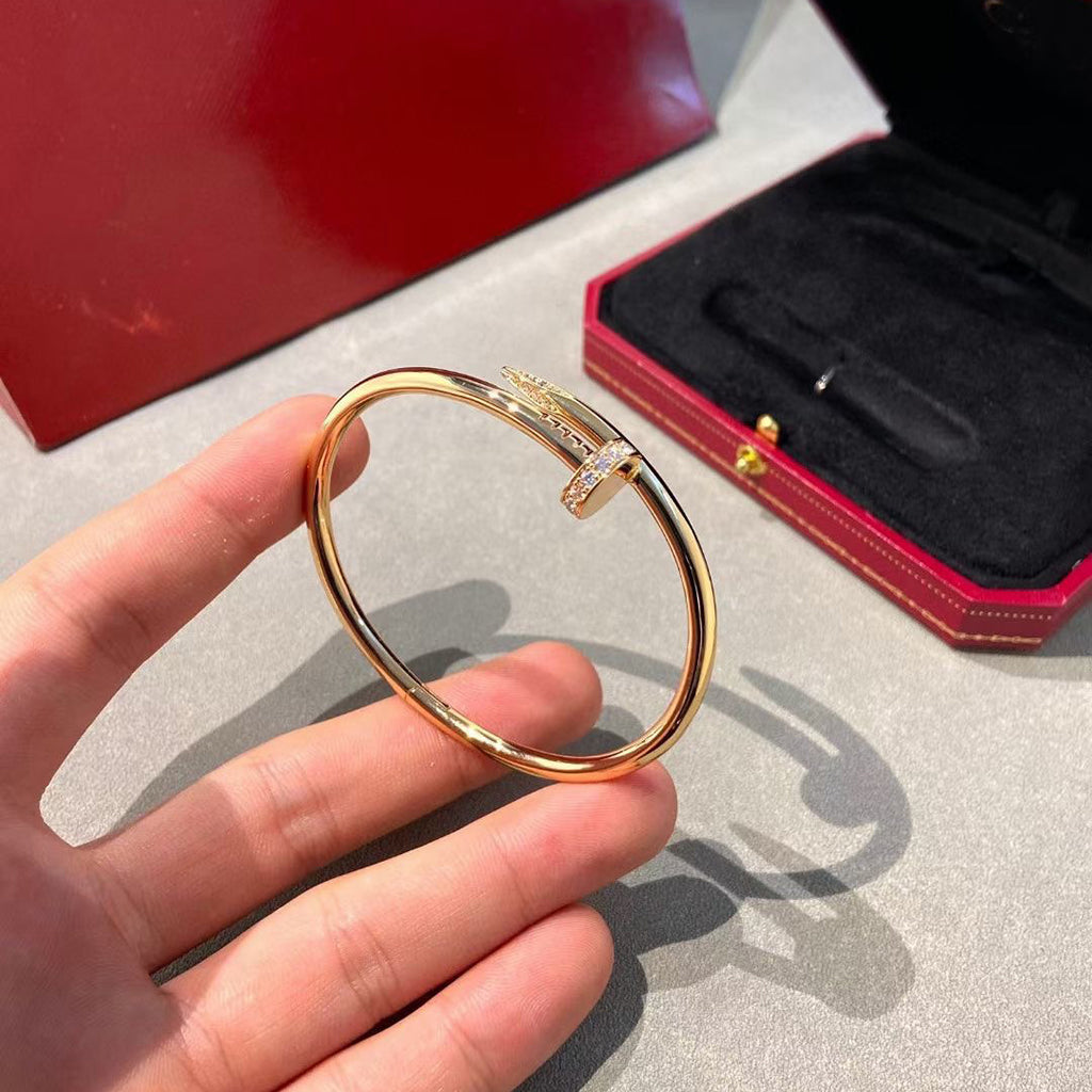 [Raffine]JUSTE BRACELET 2.5MM DIAMONDS