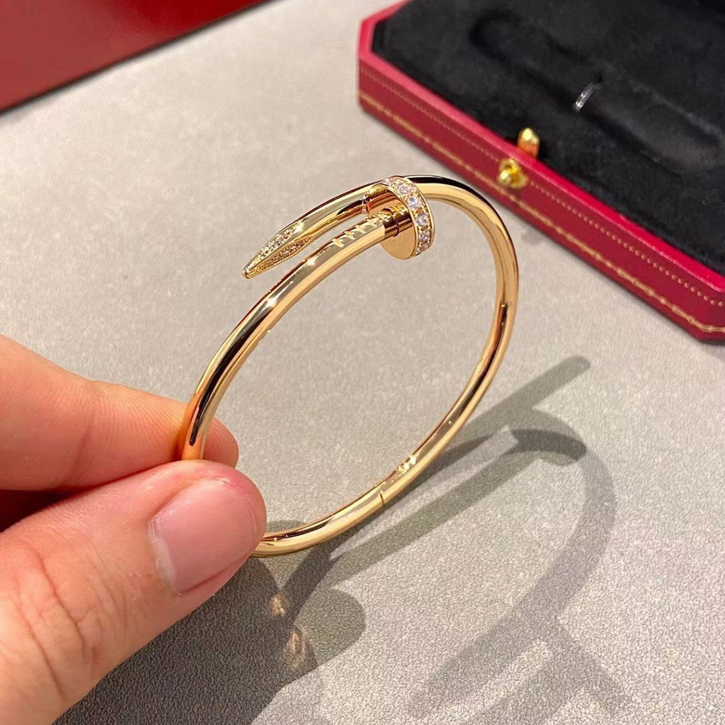 [Raffine]JUSTE BRACELET 2.5MM DIAMONDS