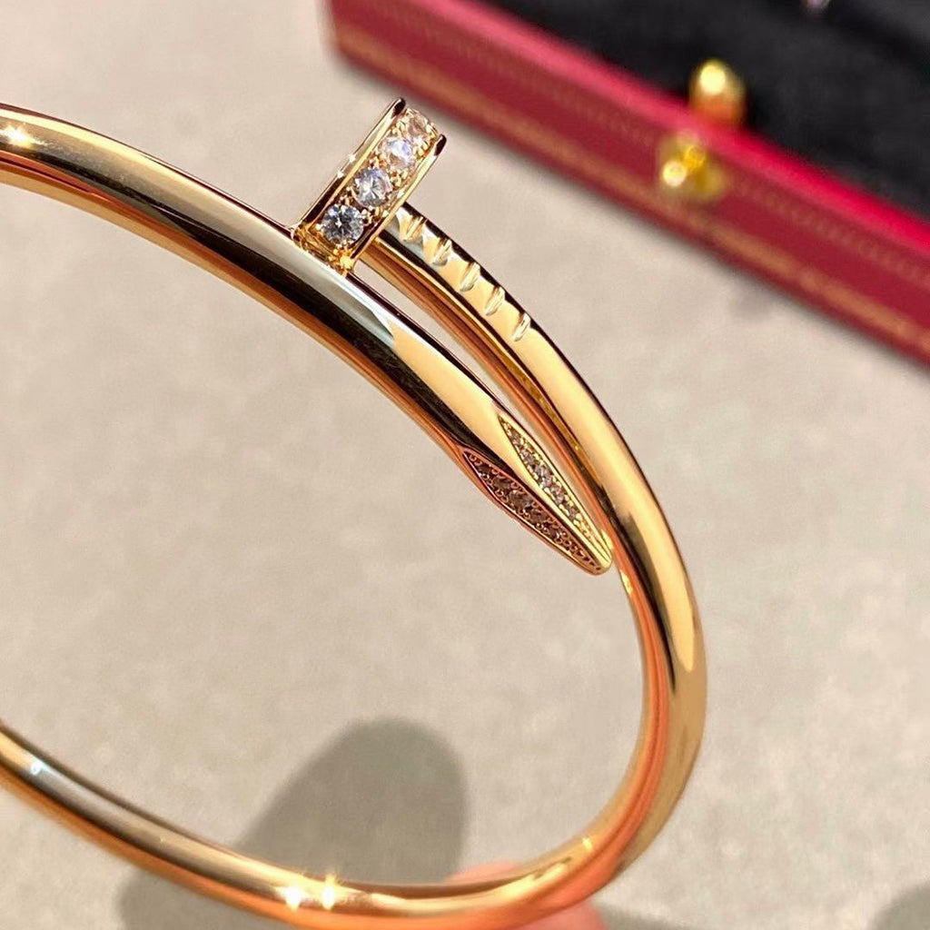 [Raffine]JUSTE BRACELET 2.5MM DIAMONDS
