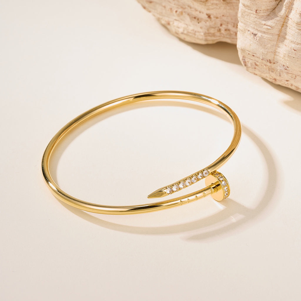 [Raffine]JUSTE BRACELET 2.5MM DIAMONDS