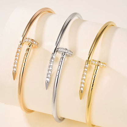 [Raffine]JUSTE BRACELET 2.5MM DIAMONDS
